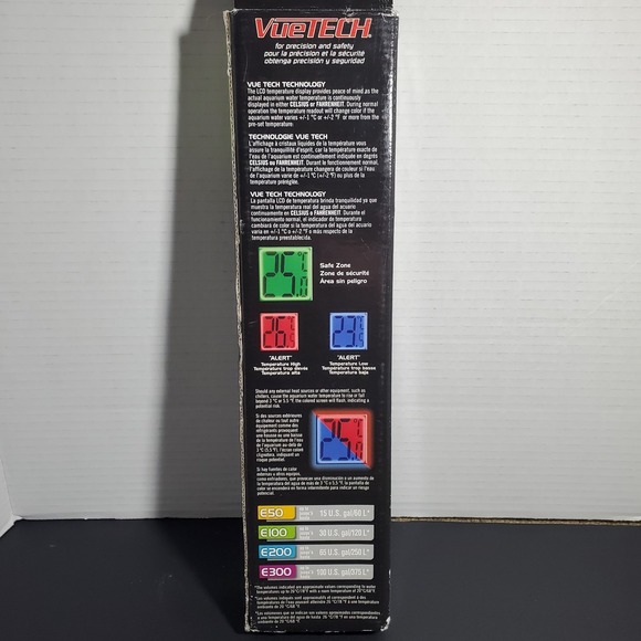 Fluval E100 Advanced Electronic Aquarium Heater 30 Gallon VueTech Works Turns On - Picture 3 of 11